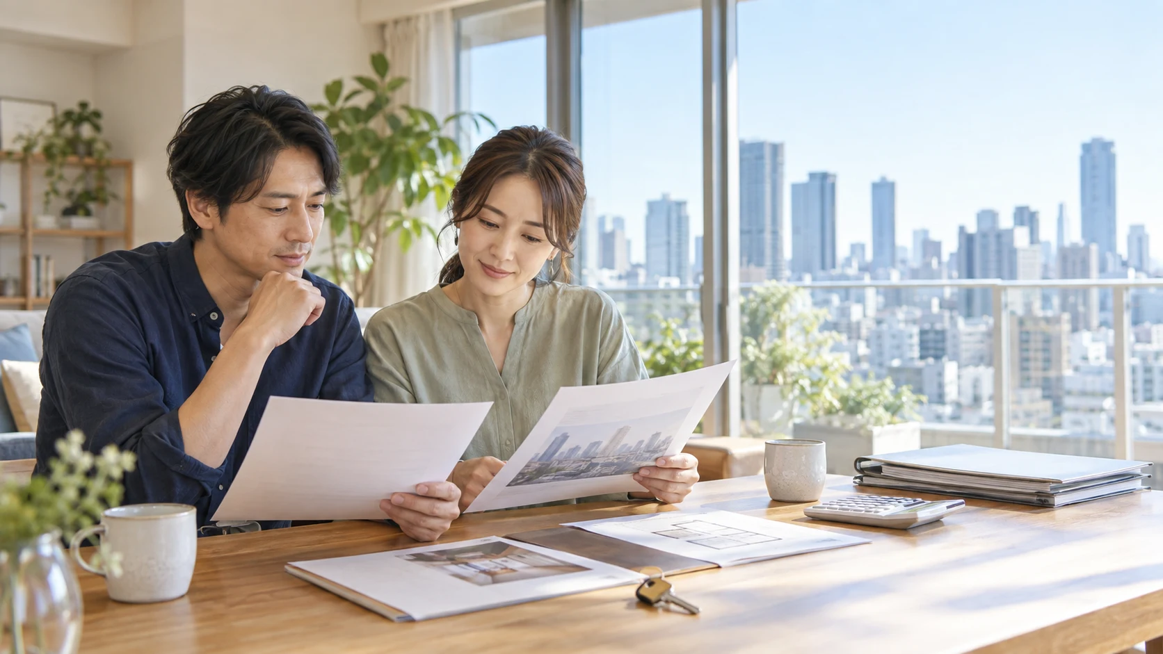 自宅の売却と都心マンションへの住み替えを考える夫婦